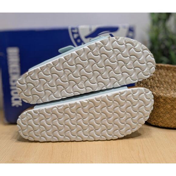 Birkenstock Arizona Birko-Flor Surf Green Slide Sandals Women's 10 EU 41 NIB - Picture 9 of 14